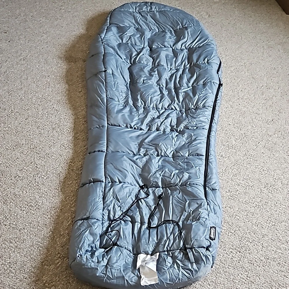 NWOT Coleman Tidelands 50° Big & Tall Mummy Insulated Sleeping Bag. - Picture 6 of 14